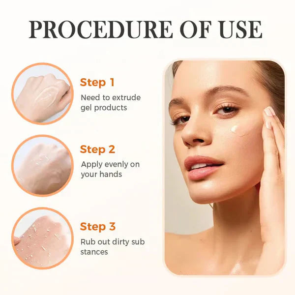 Orange Enzyme Glow Gel 😍 Dark Spot & Dead Skin Remover